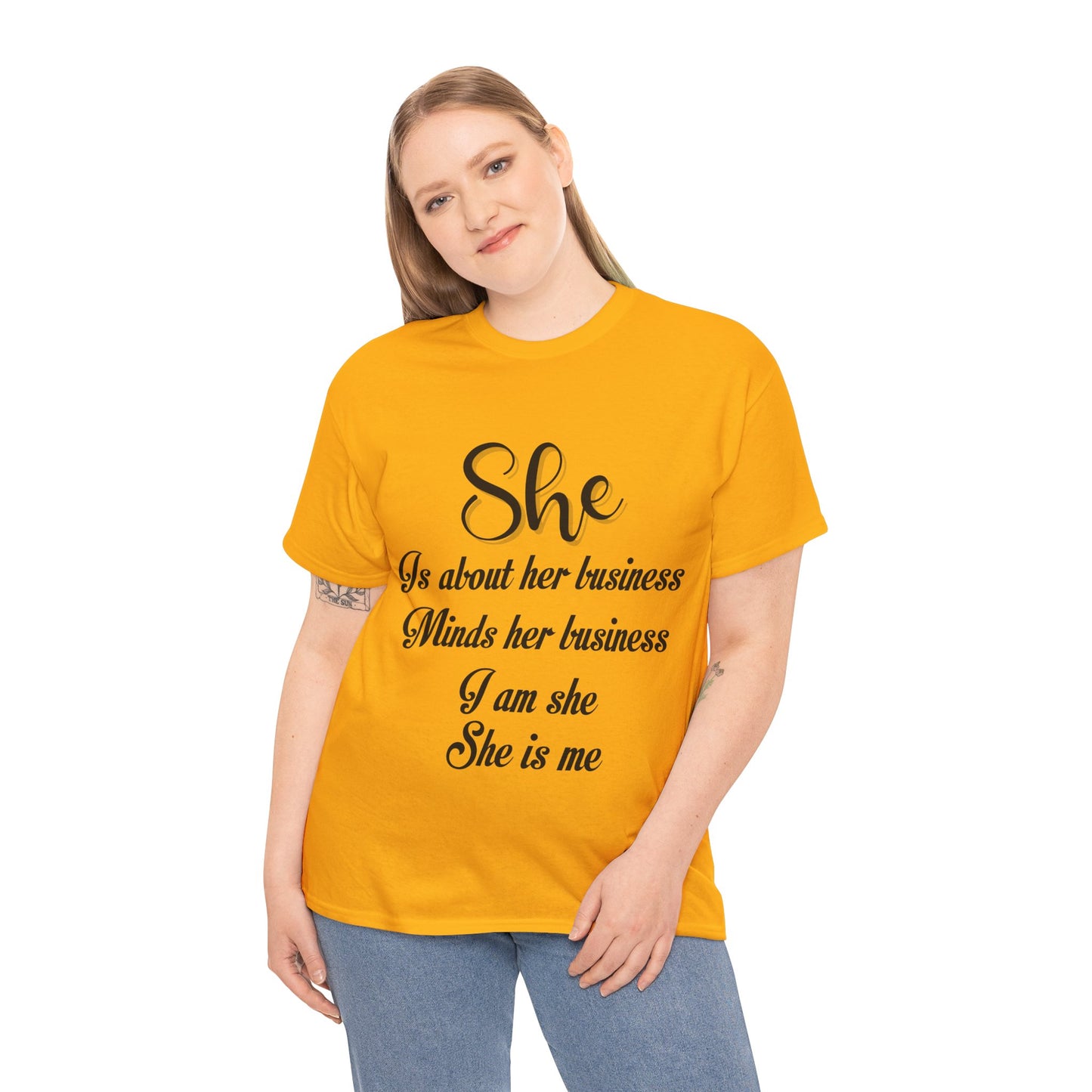 *NAME* She is Me Tee (Express Delivery available)