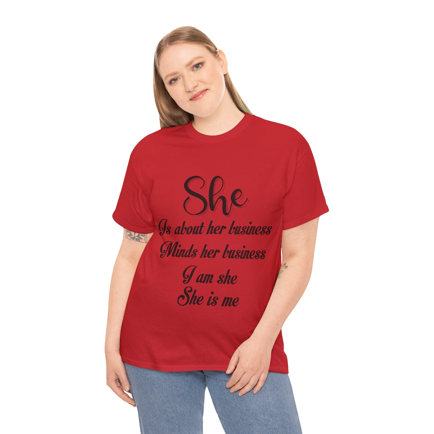 *NAME* She is Me Tee (Express Delivery available)