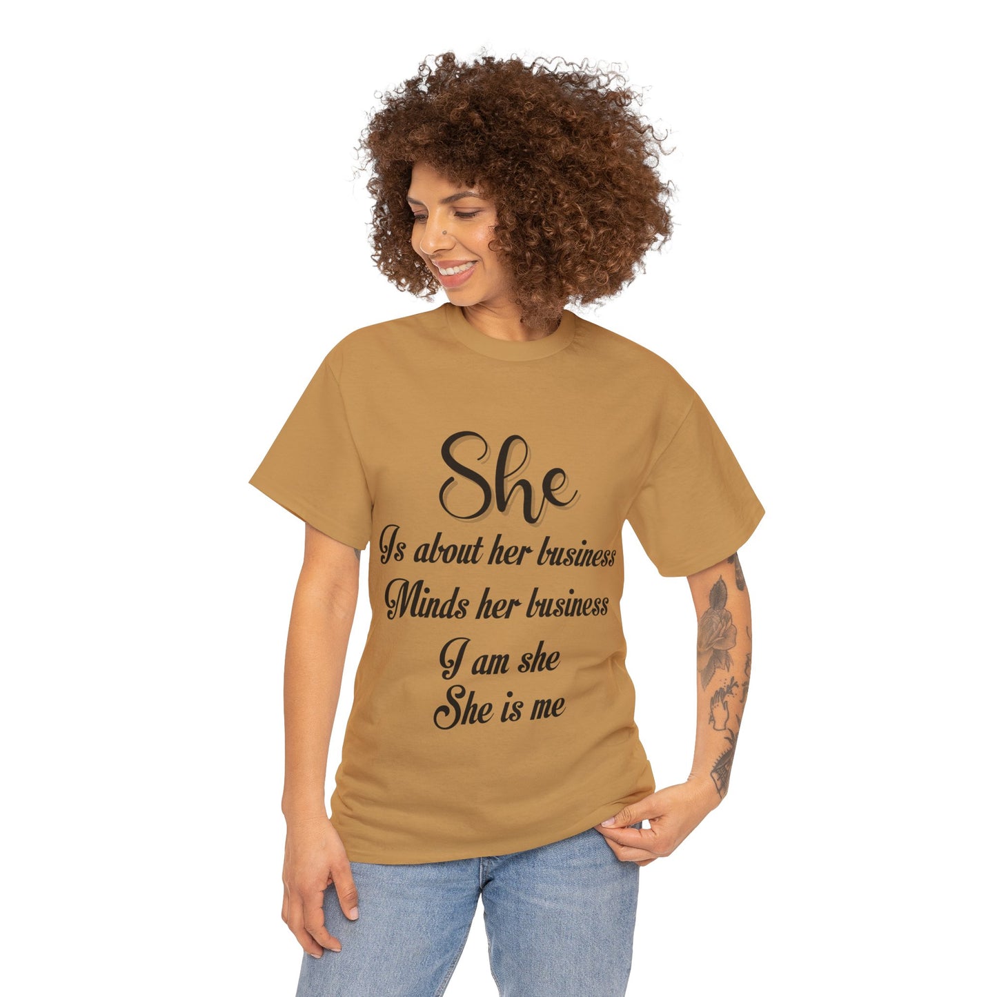 *NAME* She is Me Tee (Express Delivery available)