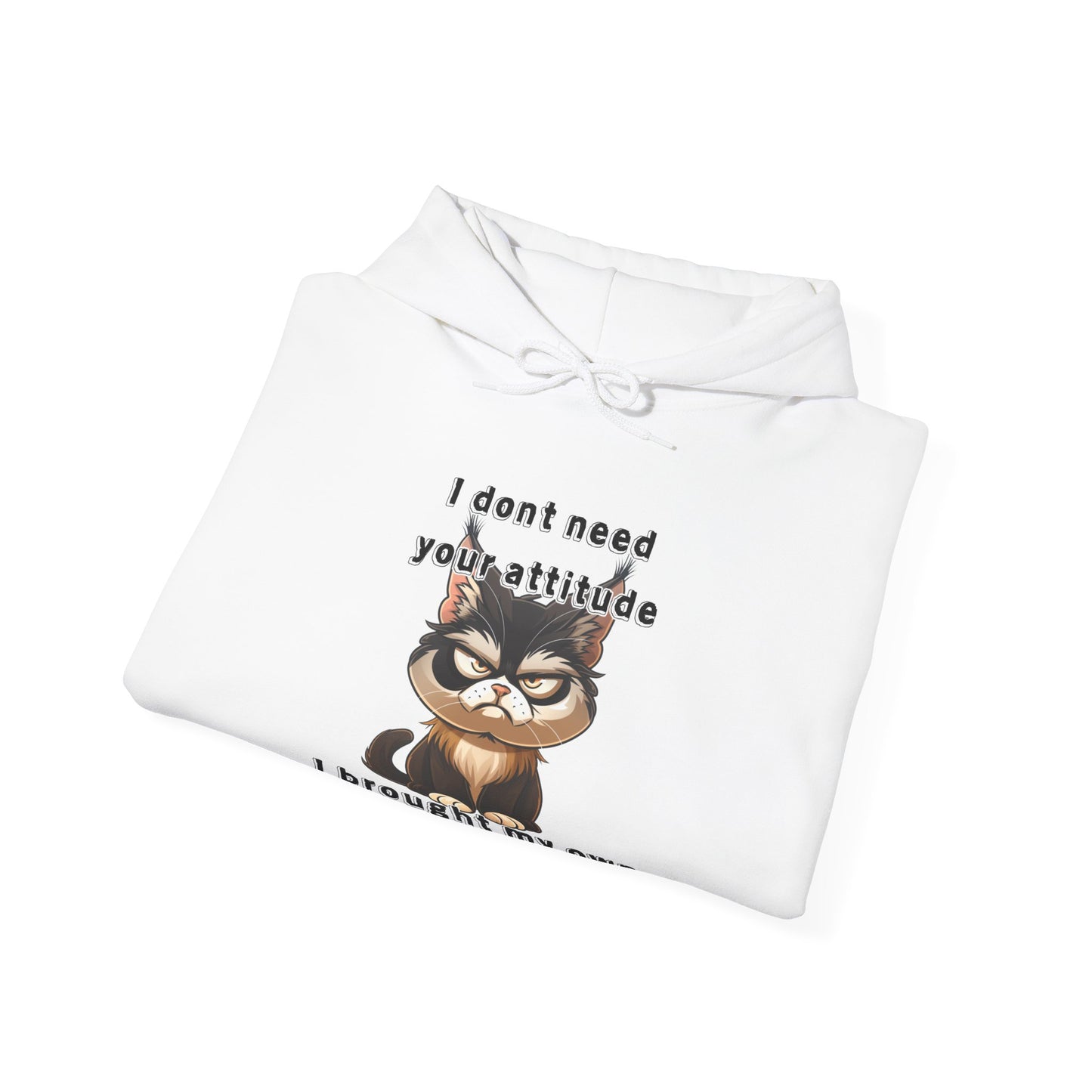 Unisex Attitudinal cat sweatshirt