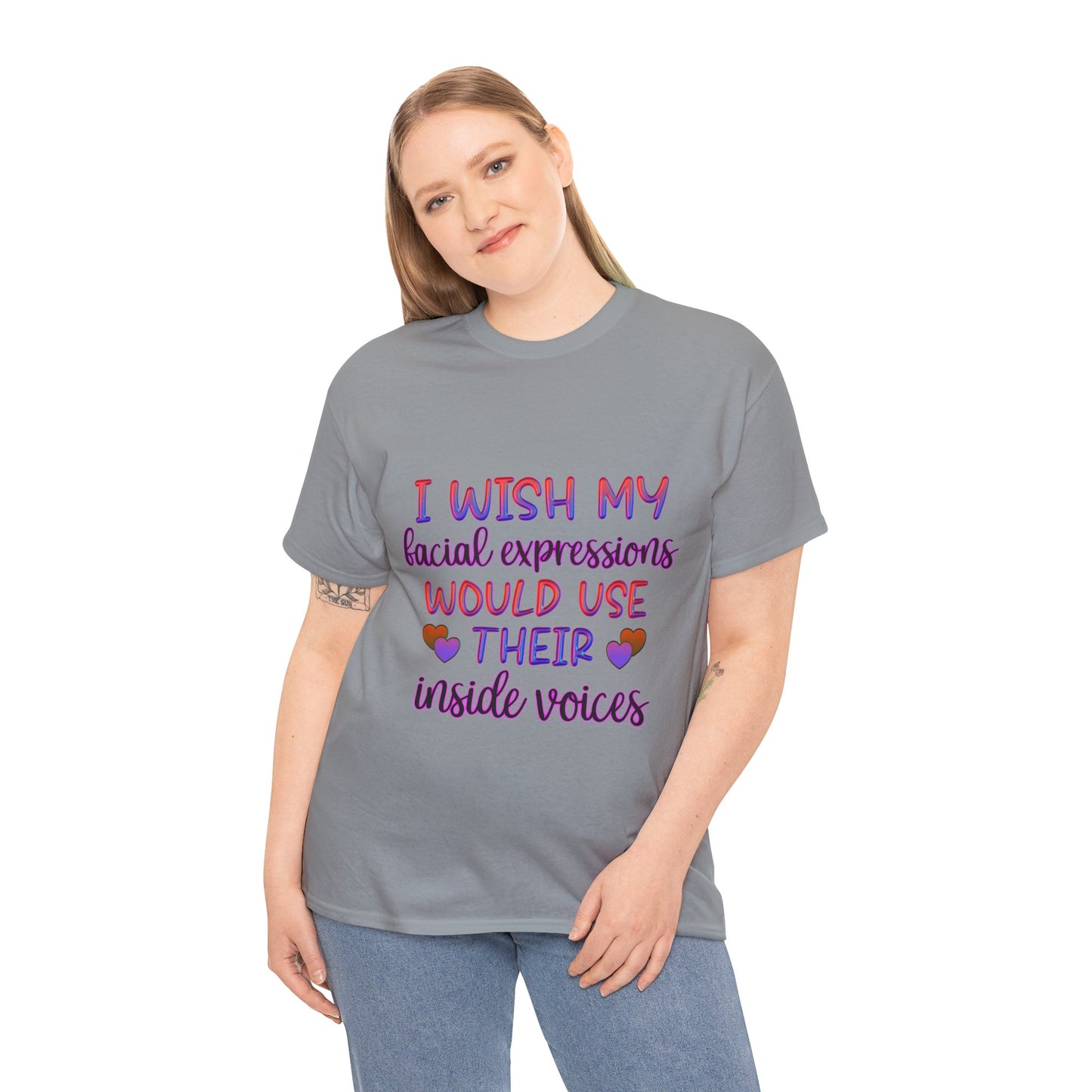 Inside voice tees