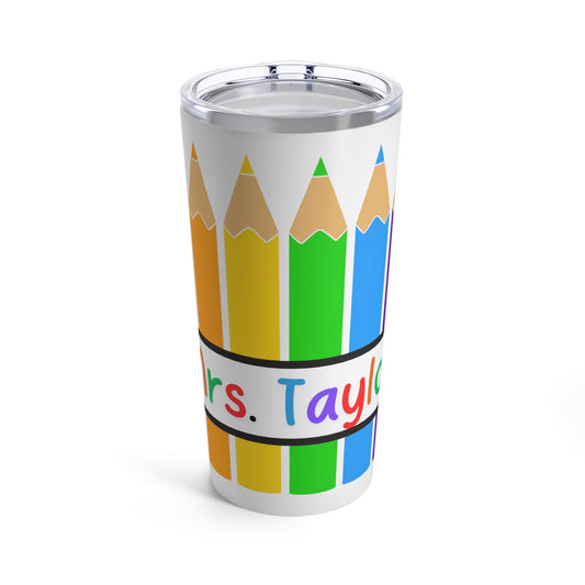 20 oz Custom Teacher Tumbler