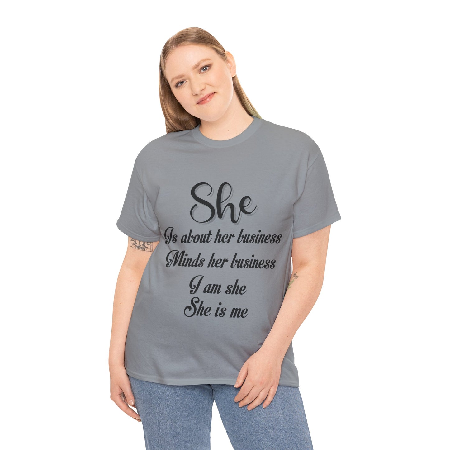 *NAME* She is Me Tee (Express Delivery available)