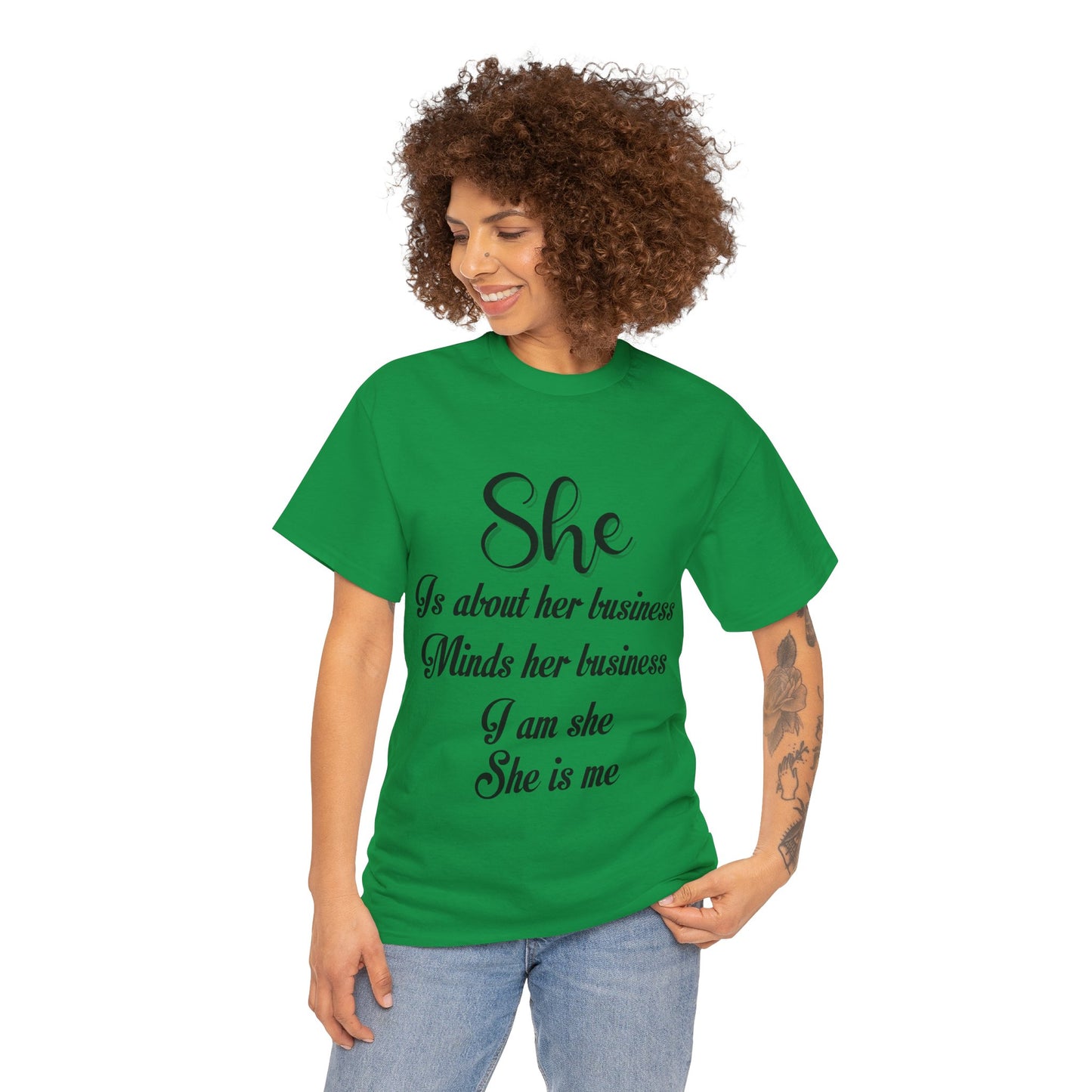 *NAME* She is Me Tee (Express Delivery available)