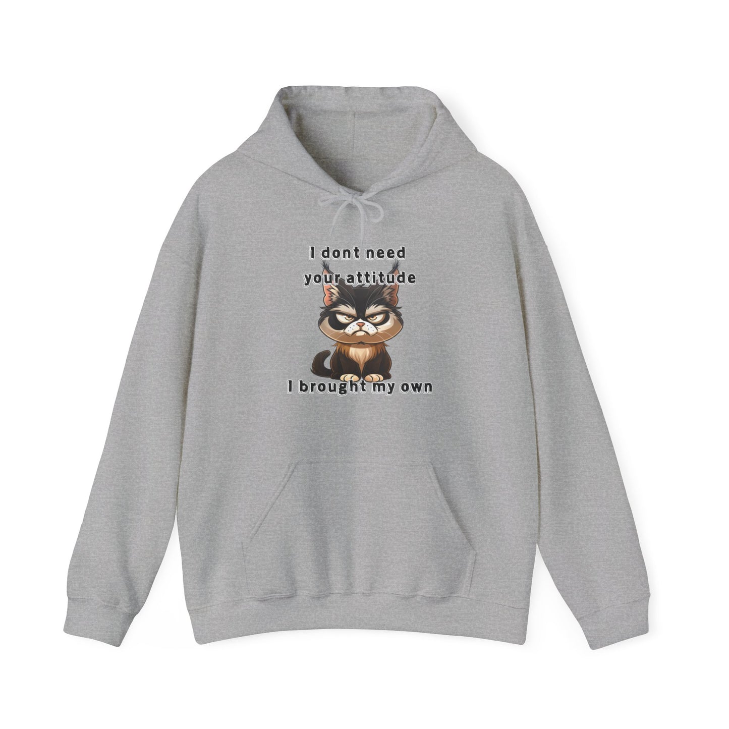 Unisex Attitudinal cat sweatshirt