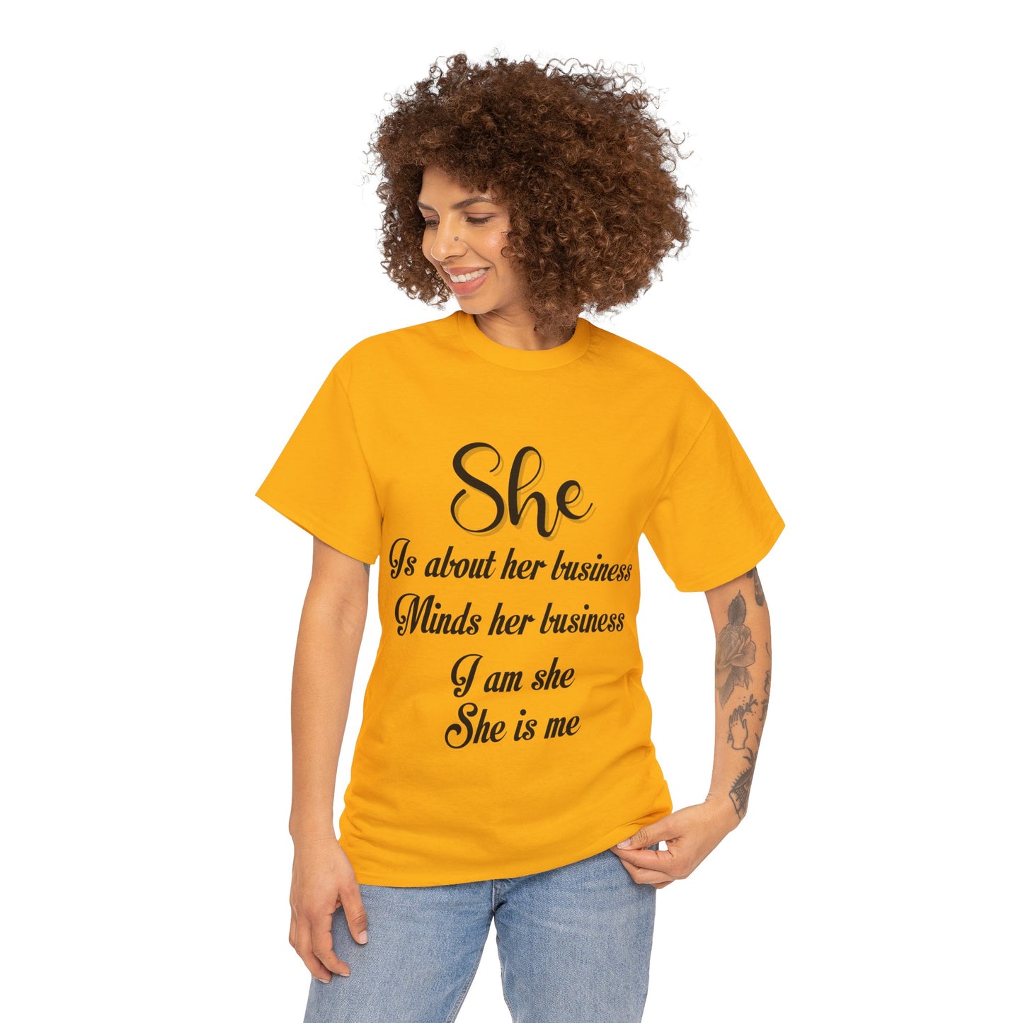 *NAME* She is Me Tee (Express Delivery available)