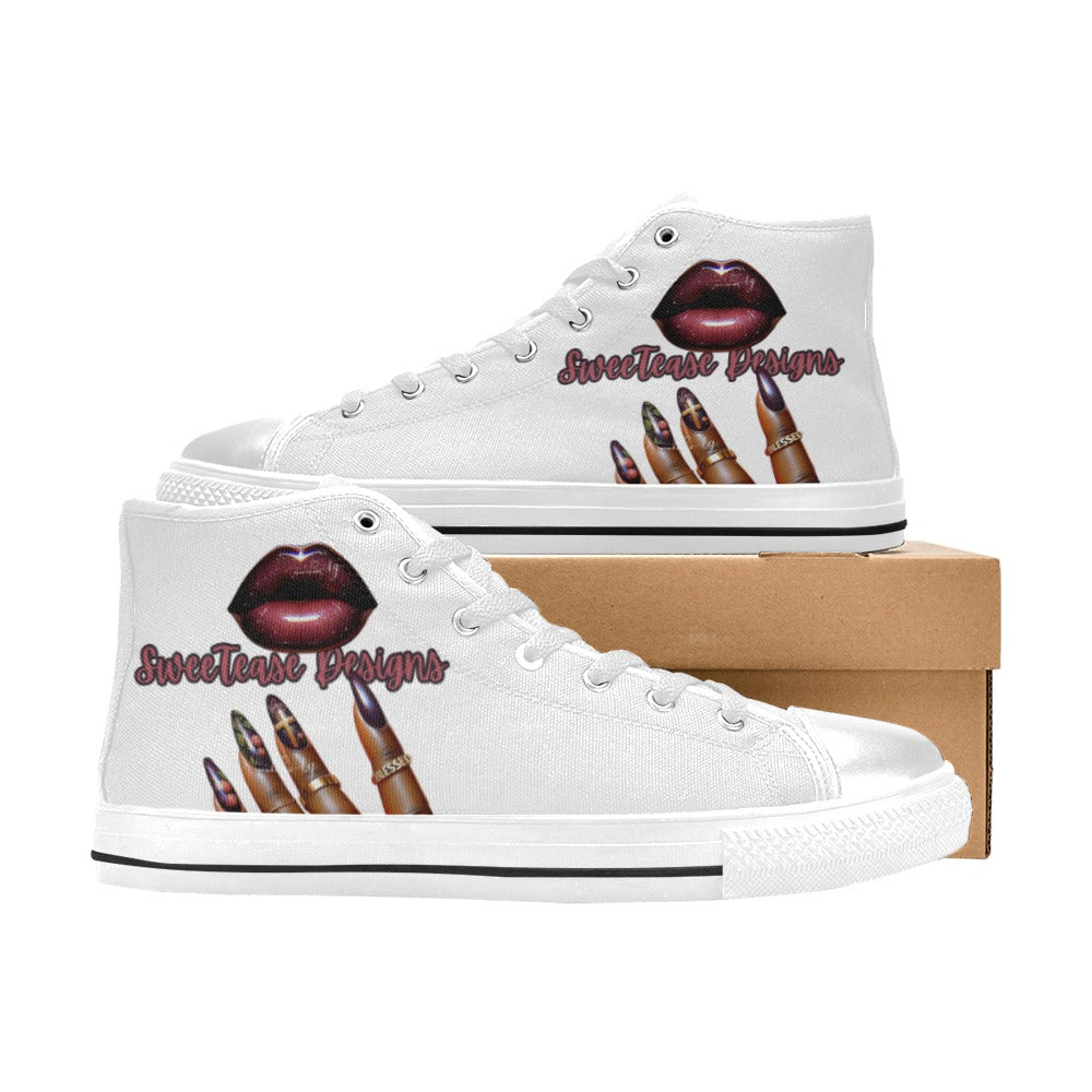 Women's Classic High Top Canvas Shoes