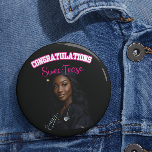 Customizable Graduate Buttons