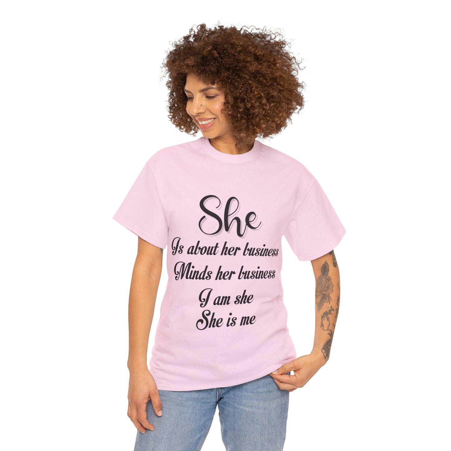 *NAME* She is Me Tee (Express Delivery available)