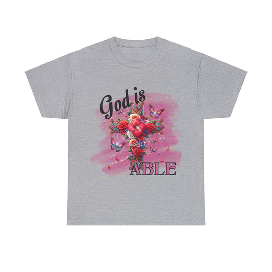 God is Able Tee (Express Delivery available)