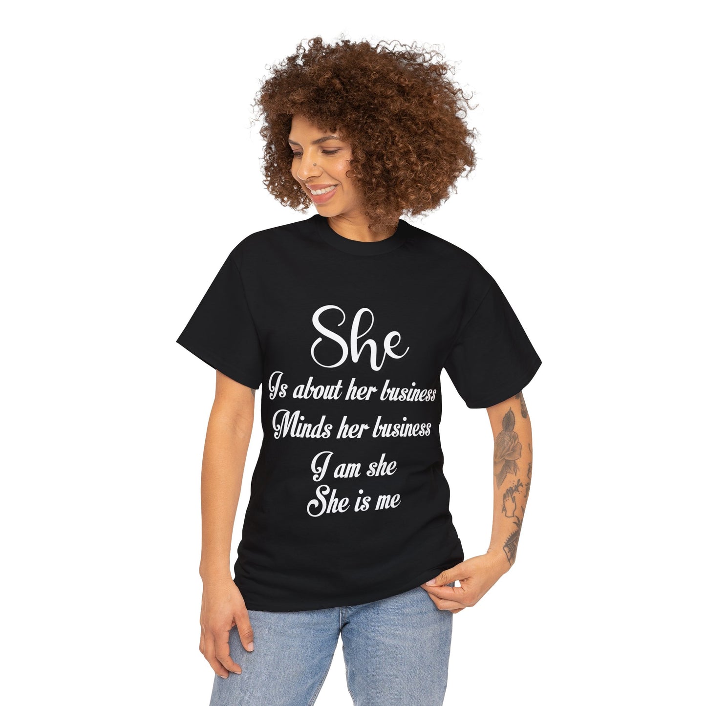 *NAME* She is Me Tee (Express Delivery available)