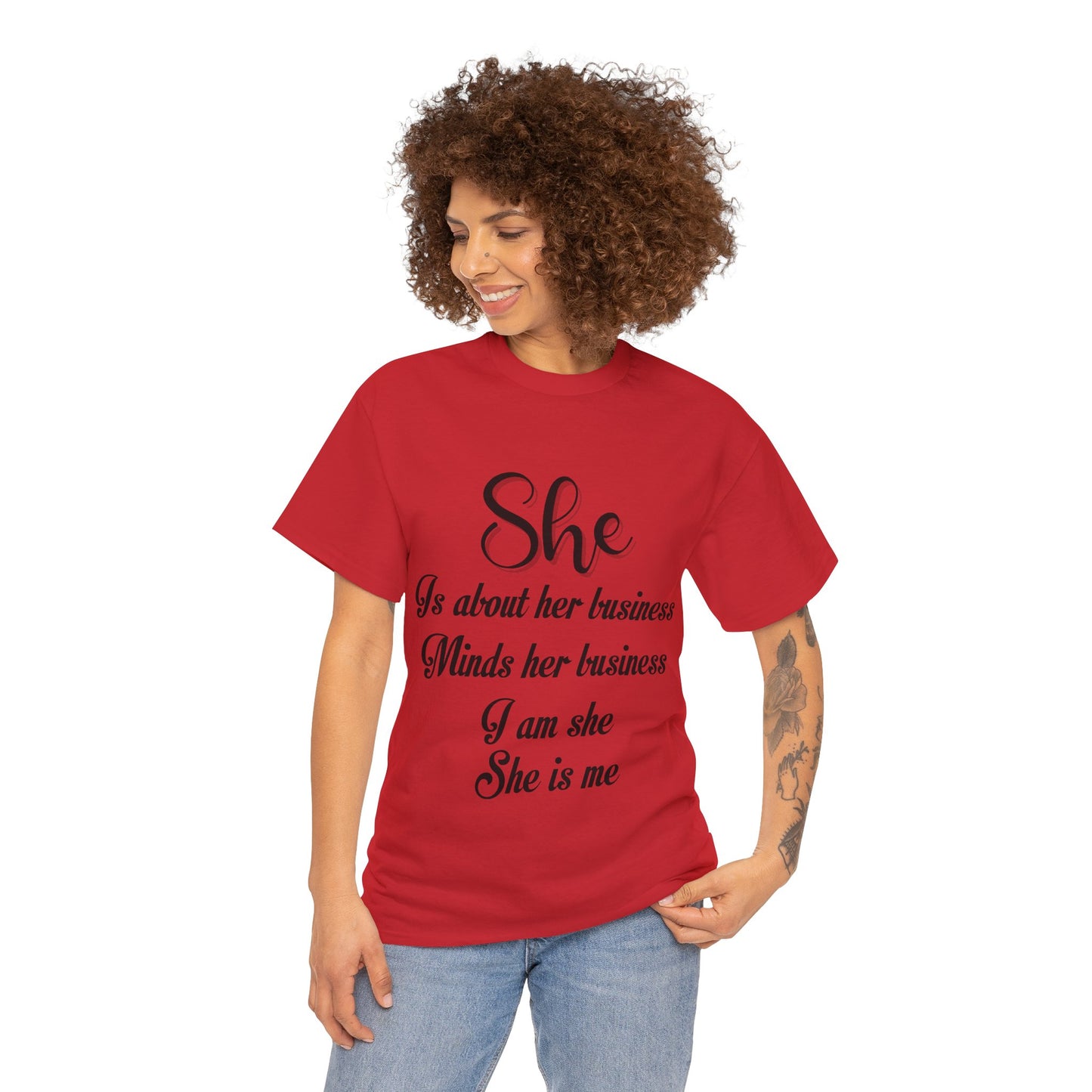 *NAME* She is Me Tee (Express Delivery available)