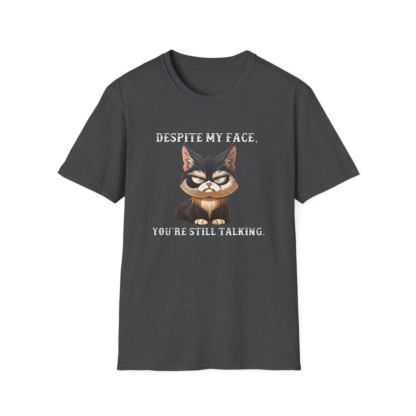 Despite Cat Face Tshirt