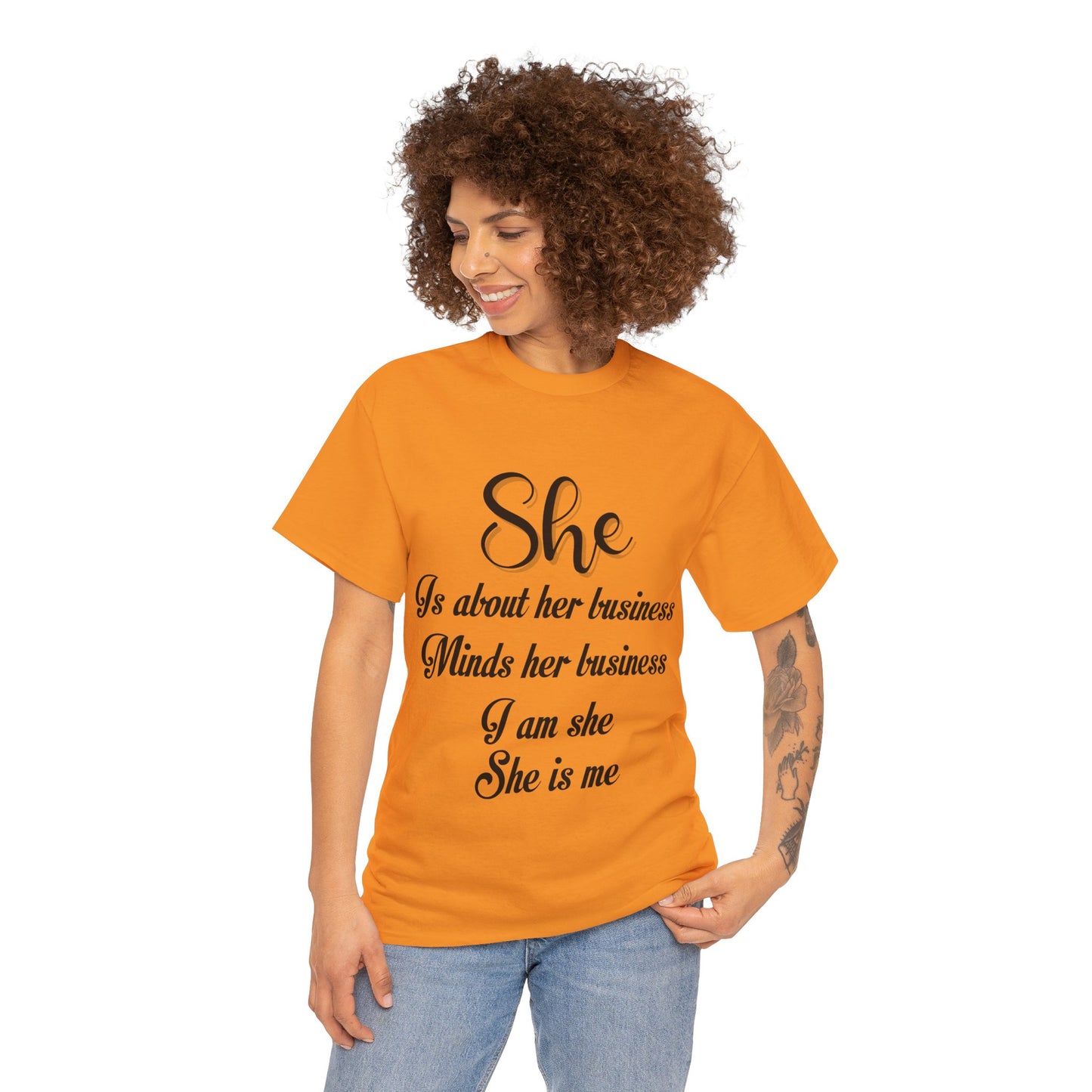 *NAME* She is Me Tee (Express Delivery available)