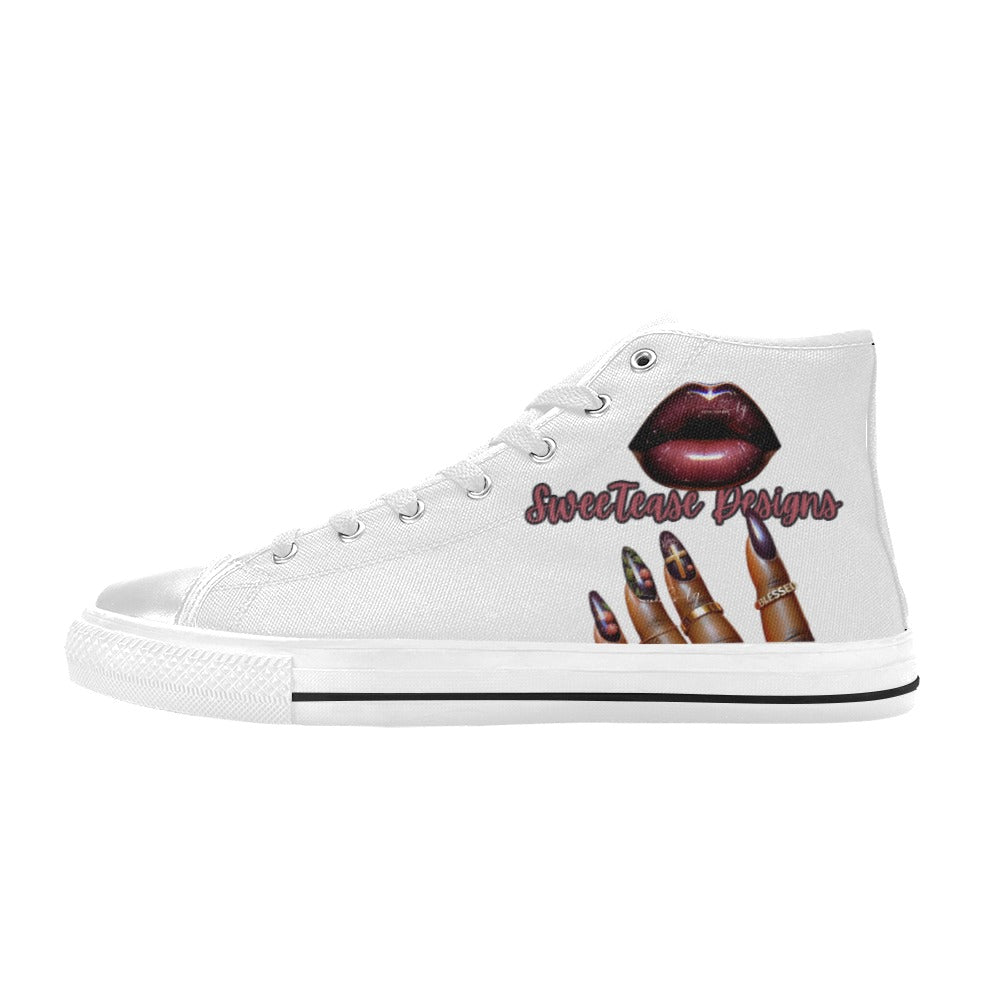 Women's Custom Sneakers (Canvas) Free standard shipping