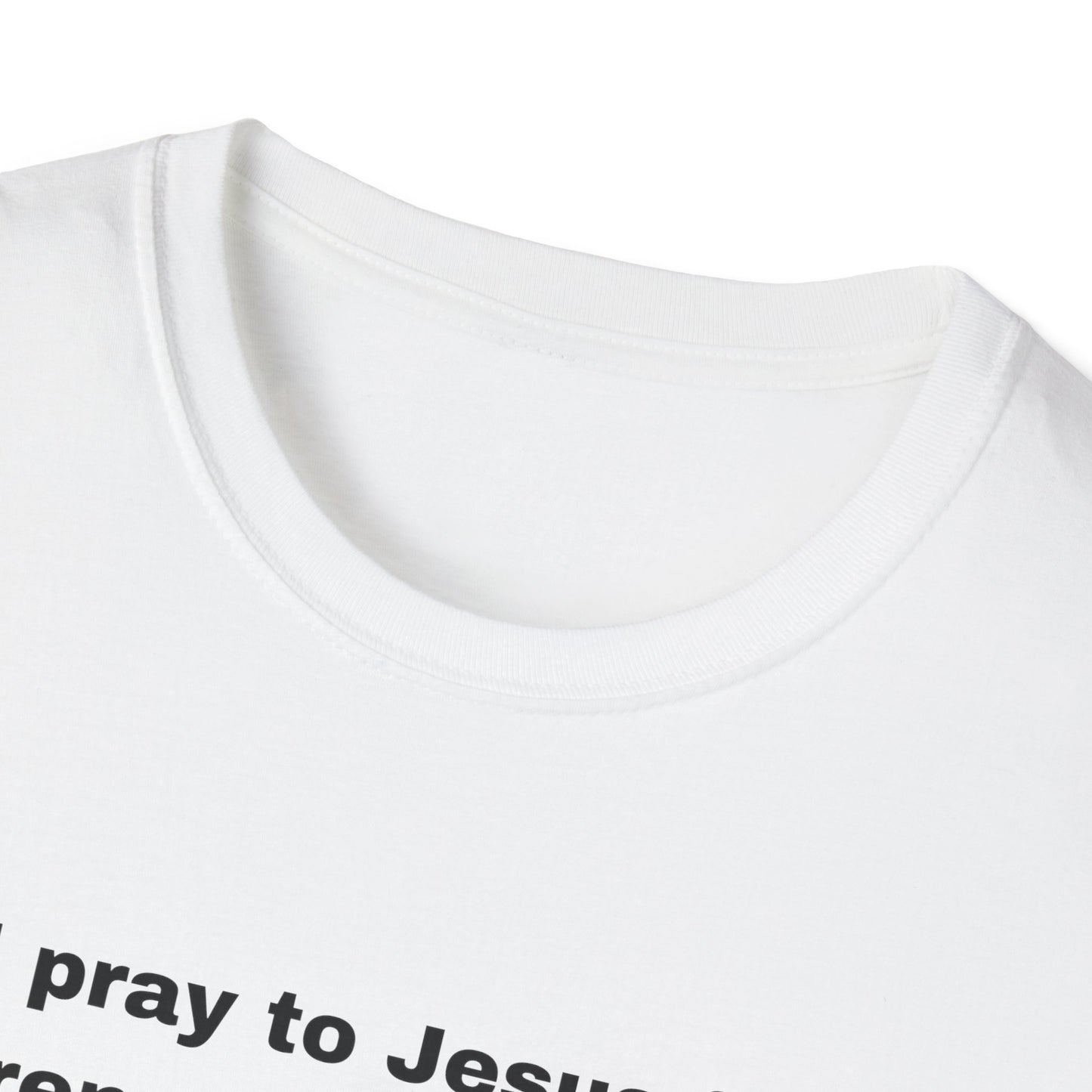 Unisex Pray to Jesus tee