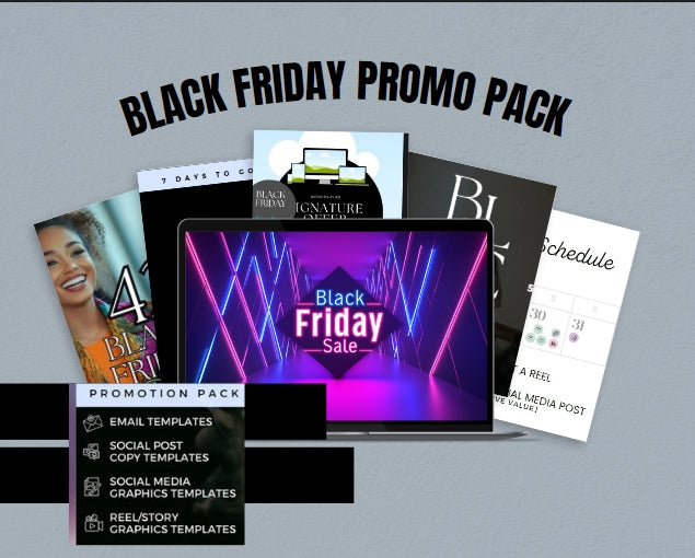 Black Friday Done-For-You Promo Bundle