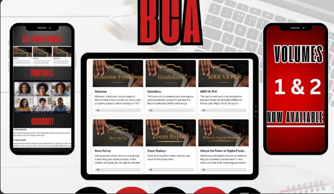 Business Creator Academy (BCA): The Ultimate Digital Marketing Toolbox (MRR)