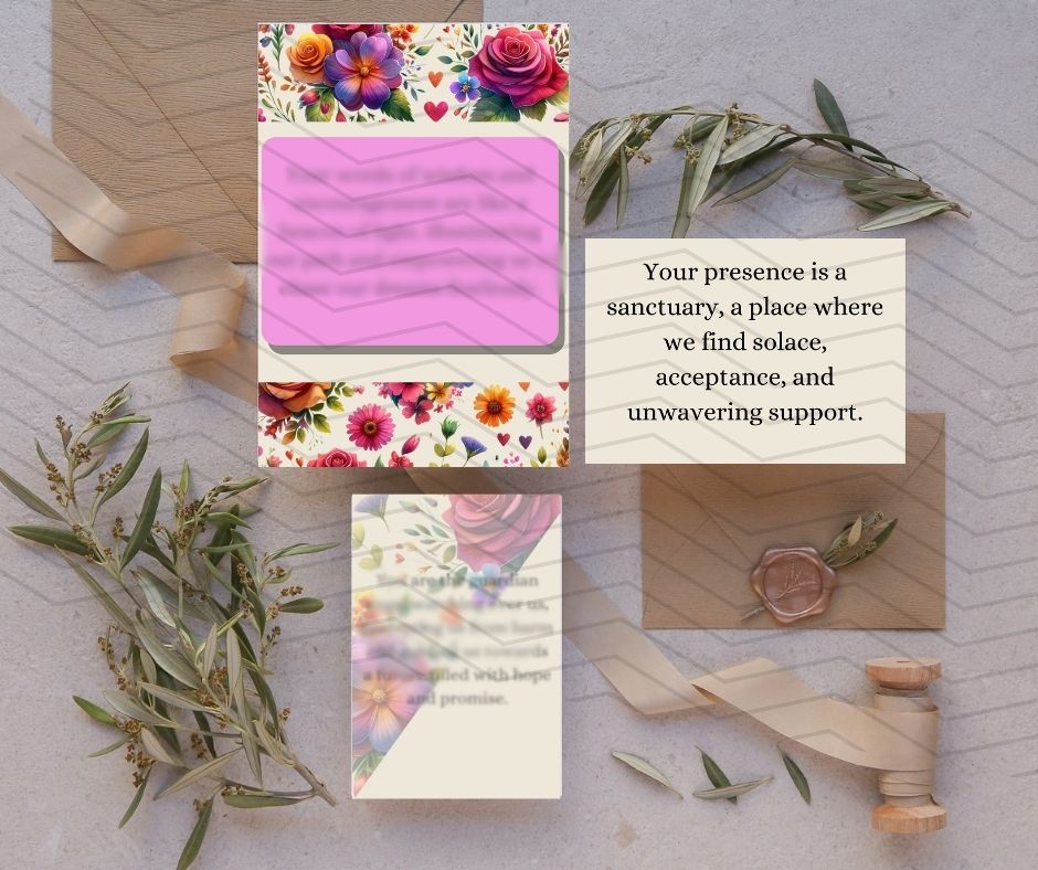 Digital Affirmation cards for Mothers